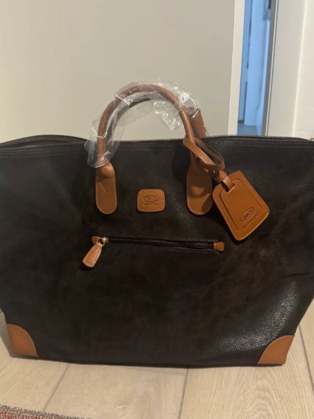 Brics Life Small Woven Holdall Duffle Bag